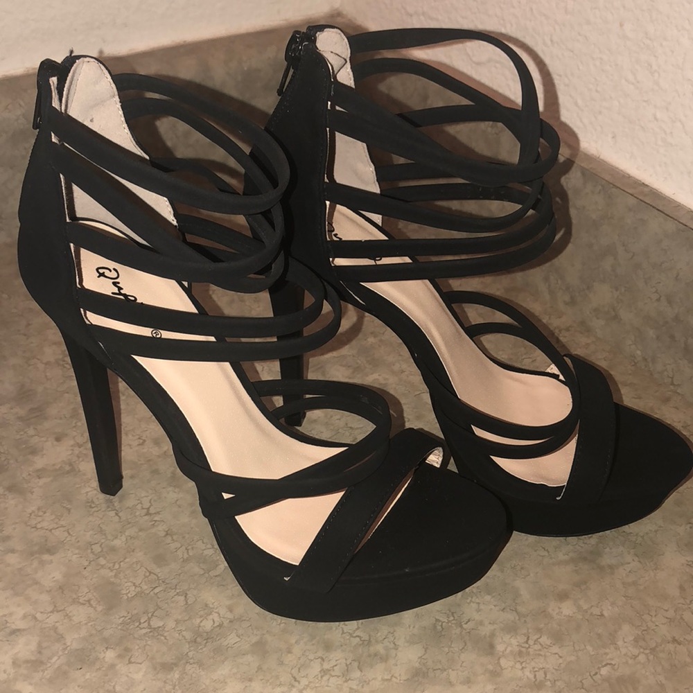 Black heels